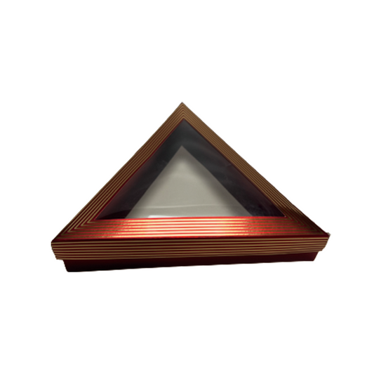 HAOXUAN Triangle box  Disposable triangular box, enlarged and thickened triangular box