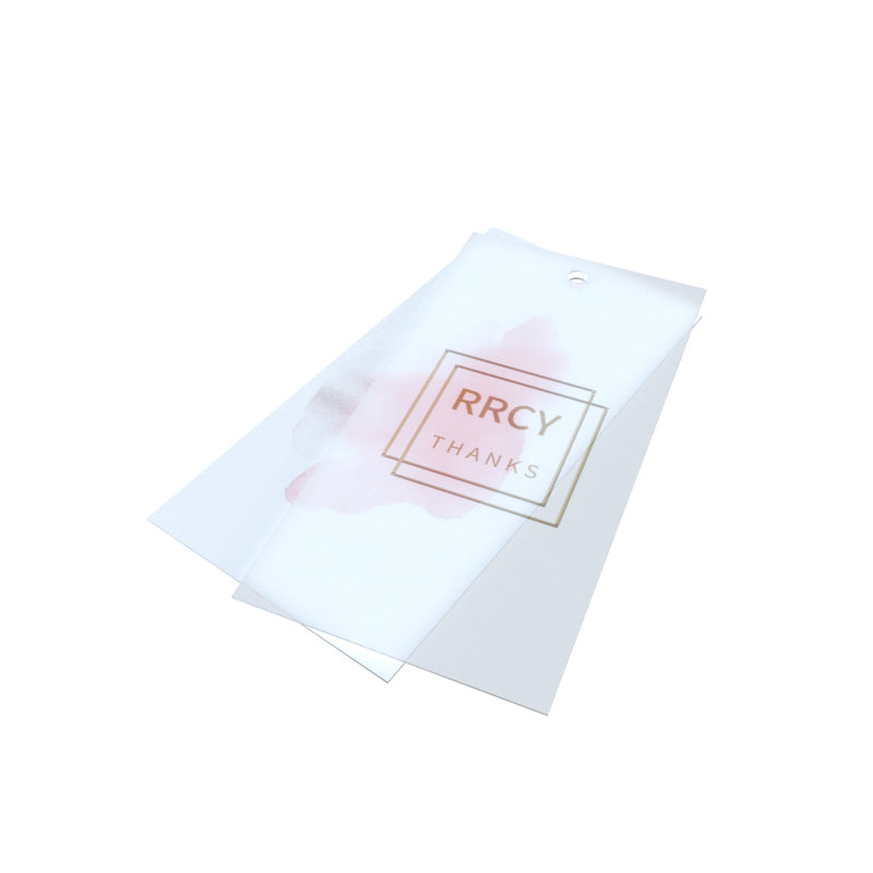 RANRAN Sulfate paper hangtag  Premium light luxury tag gift box tag