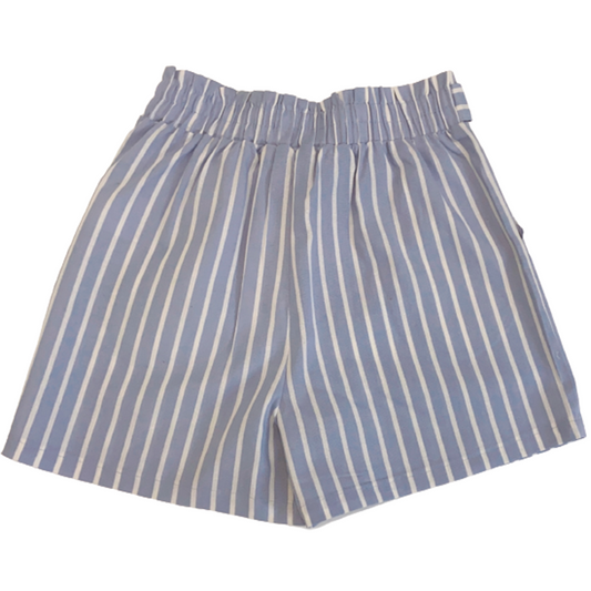 MINGLIU Striped shorts Summer shorts Loose cotton shorts Striped pajamas