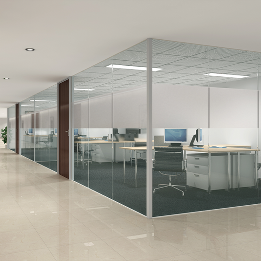 SHENGNUOKE Glass Partition Single-pane glass partition