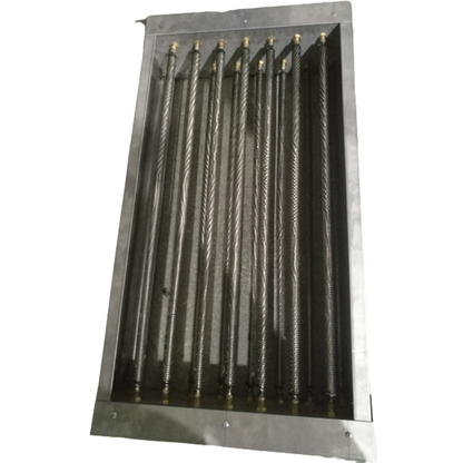 DESHENGTAI Hot air frame heater fan fin heating tube