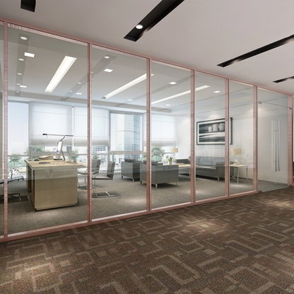 SHENGNUOKE Glass Partition Single-pane glass partition