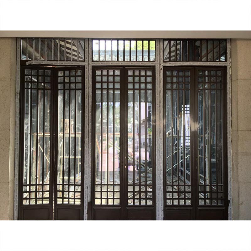 NUOMEINUO Chinese style archaize  window/door	NM70   Customized aluminum window flower, new Chinese style antique aluminum alloy anti-theft mesh decorative grille