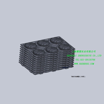 ZHENSU Thick sheet blister packaging trays 1   Customized blister box lining, transparent blister tray, PRT box, customized blister packaging box