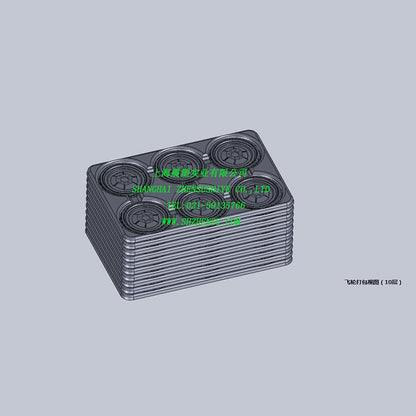 ZHENSU Thick sheet blister packaging trays 1   Customized blister box lining, transparent blister tray, PRT box, customized blister packaging box