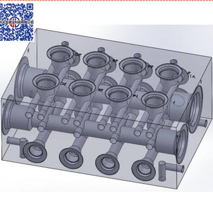 WOLONG Hydraulic manifold   Electromagnetic valve branch assembly, electromagnetic valve group, two position three-way electromagnetic directional valve