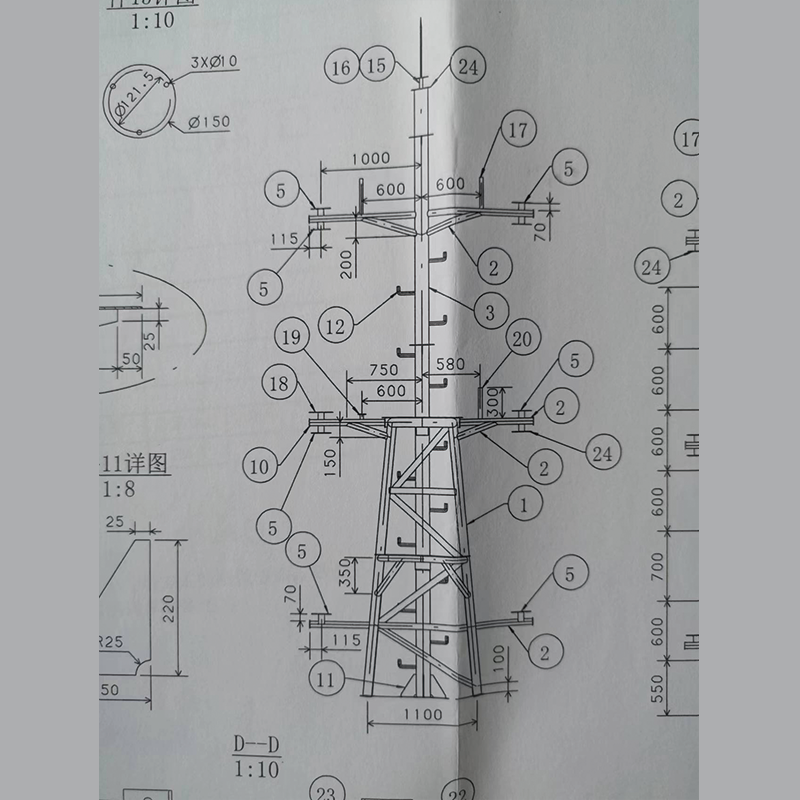 ZHONGHUAI Radar mast