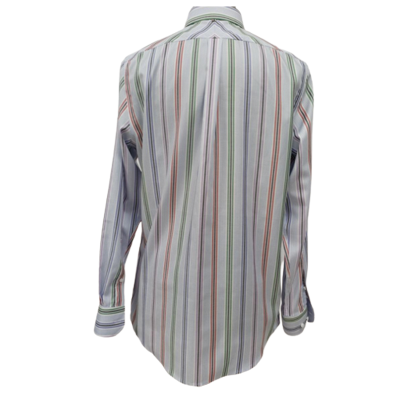 CHENJI Cotton colorful striped shirt