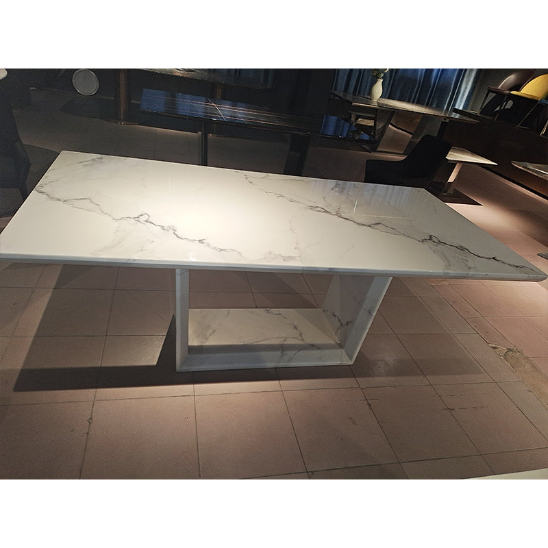 DINGCHUANG Dining table TC-8125/size: 2100*1050*750  Italian minimalist rock table, creative designer dining table