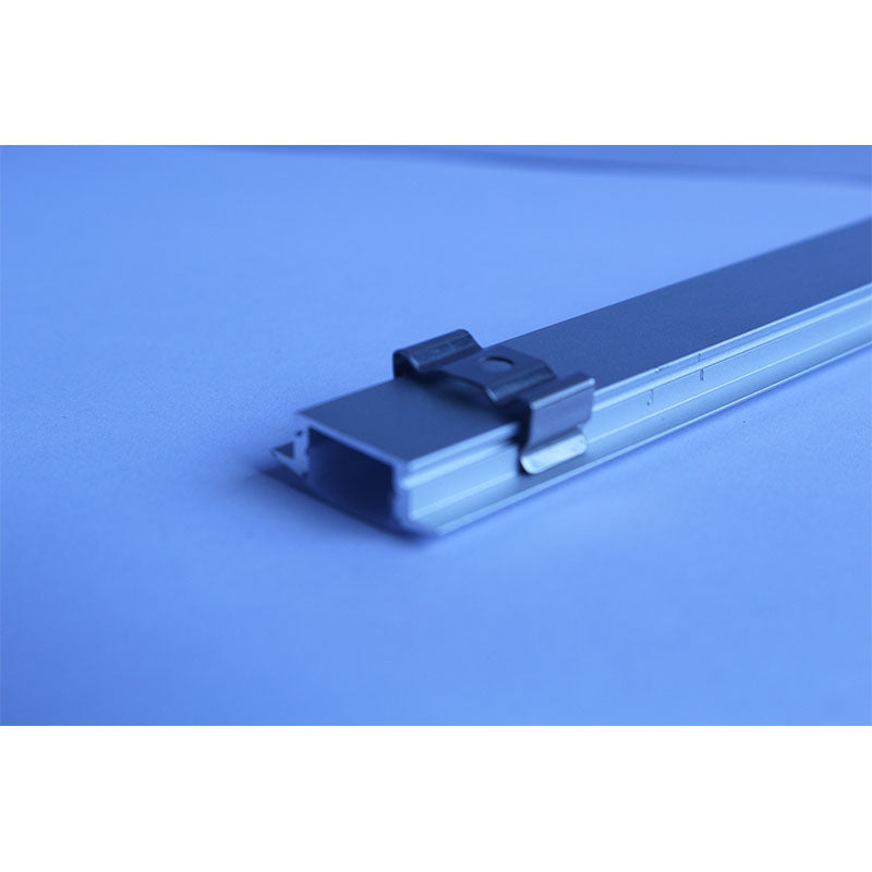 GUANGJUN 1707B embedded	17*07  LED embedded light slot aluminum alloy linear light U-shaped exposed installation card slot lines, etc