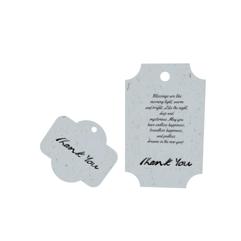 RANRAN English Hangtags  Tag tag can be customized