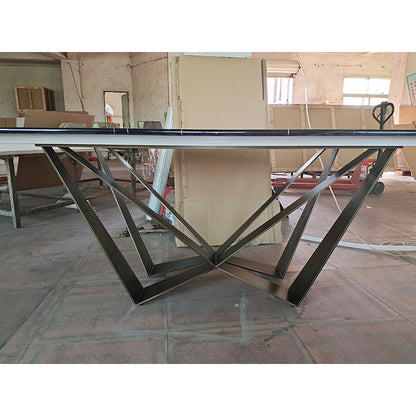 DINGCHUANG Dining table TC-8225/size: 2200*1100*760  Italian minimalist rock table, creative designer dining table