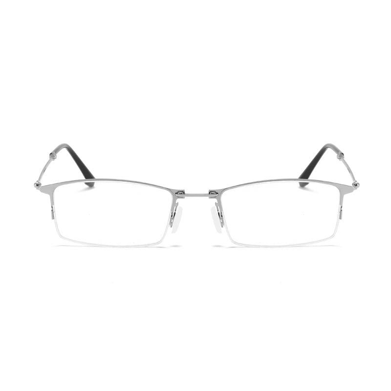 HONGSHENG Presbyopia new folding anti-blue light men and women with the same half frame ultra-light portable 2307  复古