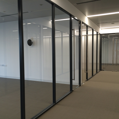 SHENGNUOKE Glass Partition Single-pane glass partition