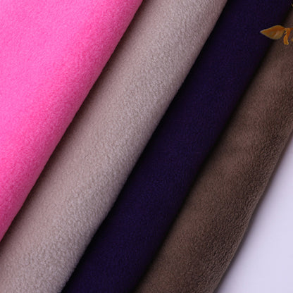 FENGRAN polyester shaker fleece   Doll plush fabric Winter warm fabric