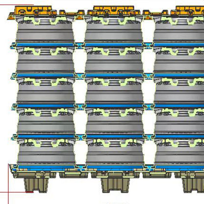 ZHENSU Automotive wheel  hub packaging tray