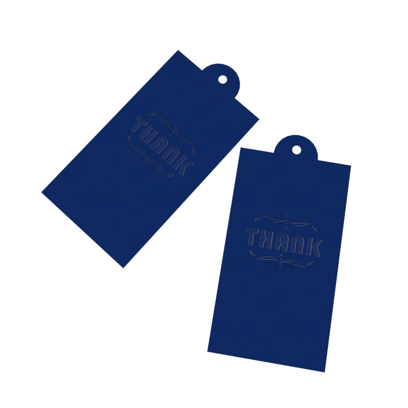 RANRAN Specialty paper embossed hangtag  Packaging decorative card high appearance level small fresh