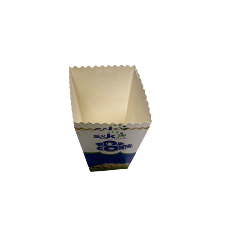 HAOXUAN Popcorn buckets  Disposable food paper box, disposable popcorn packaging box