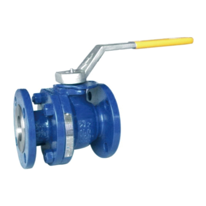 YONGYUAN Carbon Steel Floating Flanged Ball Valve 1''-8'' 150# 300# 600#  Cast steel PTFE lined ball valve Manual PTFE lined ball valve