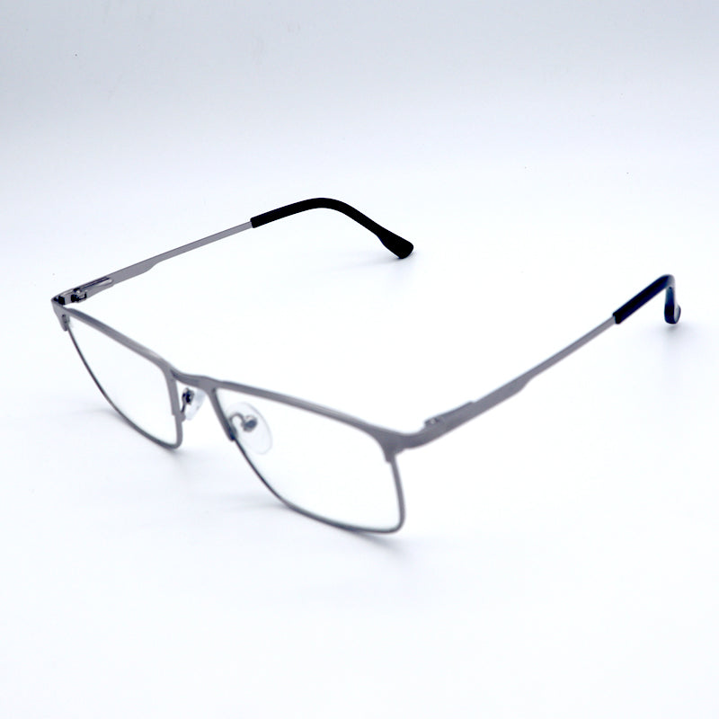 HONGSHENG Presbyopia anti-blue light new men's super stainless steel large frame spring temples 2311   Hd portable