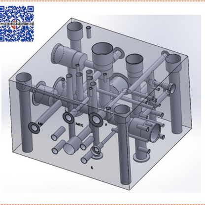 WOLONG Hydraulic manifold   Electromagnetic valve branch assembly, electromagnetic valve group, two position three-way electromagnetic directional valve