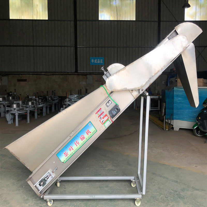YIDINGCHAYE STAINLESS STEEL TRACKING  Tea conveyor, stainless steel food grade conveyor