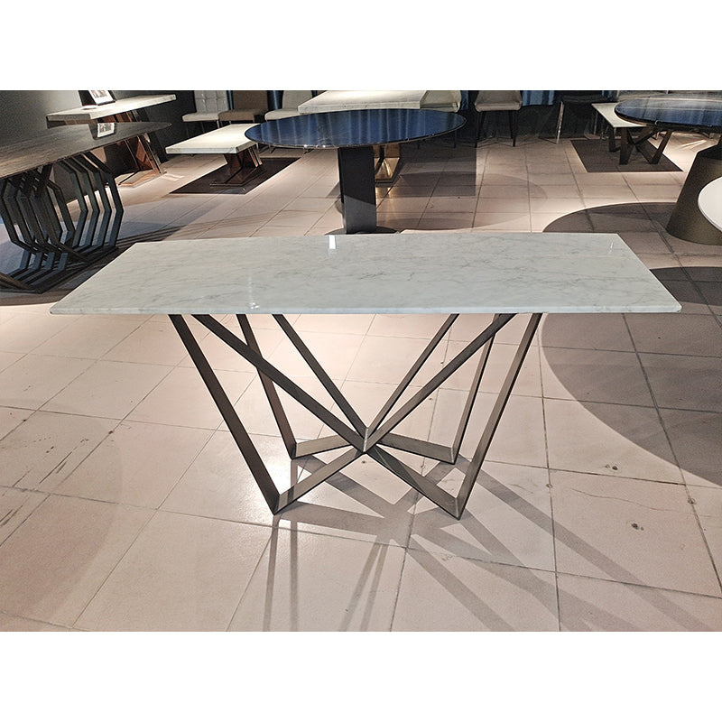 DINGCHUANG Table TC-9174/Size: 1400*700*420  Italian minimalist rock table, creative designer dining table