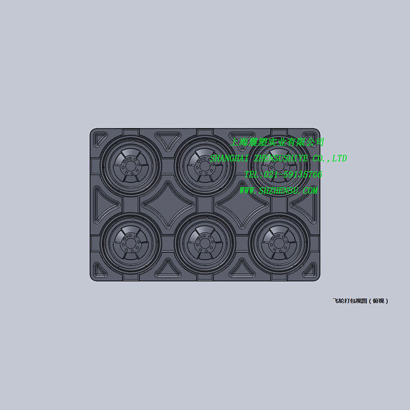 ZHENSU Thick sheet blister packaging trays 3   Customized blister box lining, transparent blister tray, PRT box, customized blister packaging box