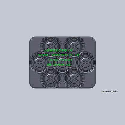 ZHENSU Thick sheet blister packaging trays 1   Customized blister box lining, transparent blister tray, PRT box, customized blister packaging box