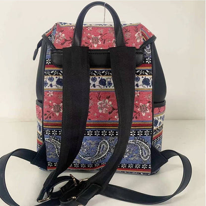 RUIWEI cashew Flower Rucksack 43083   Women's floral backpack Women's commuting backpack