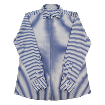 CHENJI Orchid Stripe Cotton Shirt