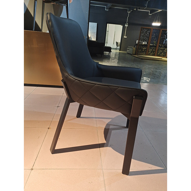 DINGCHUANG Dining chair TC-5130/size: 600*550*820  Minimalist comfortable leather art chair