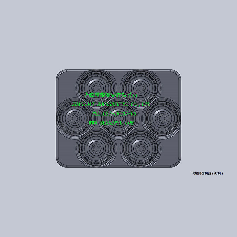 ZHENSU Thick sheet blister packaging trays 2   Customized blister box lining, transparent blister tray, PRT box, customized blister packaging box