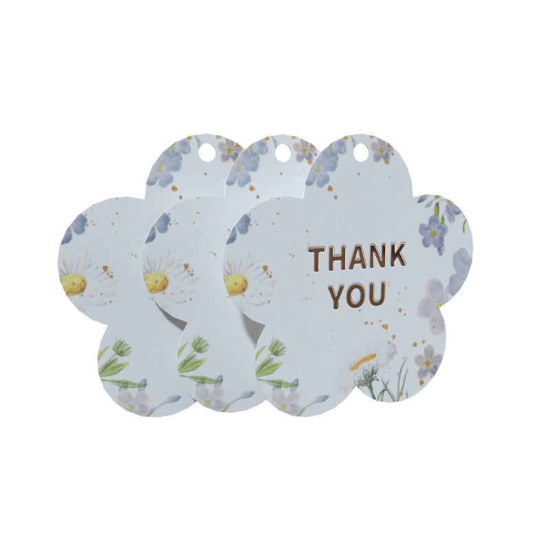 RANRAN Thank you card tags  Packaging decorative cards high appearance level