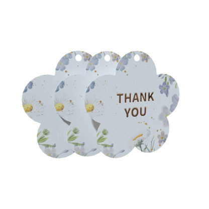 RANRAN Thank you card tags  Packaging decorative cards high appearance level