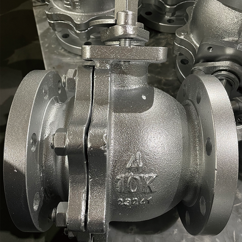 YONGYUAN JIS 10k Japanese Standard Cast Iron Floating Flanged Ball Valve 1/2''-12'' High temperature ball valve Corrosion-resistant flange butterfly valve
