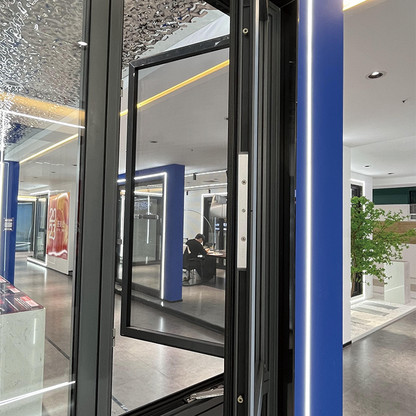 ZHONGPEI Aluminum alloy system window 110 double inward opening series Broken bridge aluminum doors and windows, soundproof glass windows, balcony rooms, sealed windows