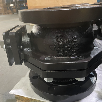 YONGYUAN Cast Iron 125# Floating Flanged Ball Valve 2''-10''  High temperature ball valve Corrosion-resistant flange butterfly valve