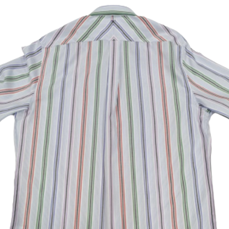 CHENJI Cotton colorful striped shirt