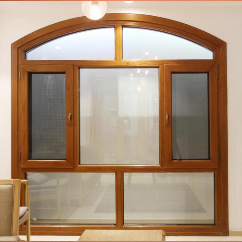 NUOMEINUO Wood aluminum cladding window/door	LM68 Silent sealed wooden aluminum composite doors and windows