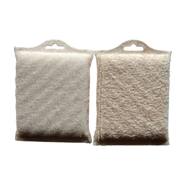 YUEXIN Cleaning block for non-stick cookware (Cleaning block) Natural plant fiber dishwashing sponge Kitchen cleaning sponge block Magic Eraser household brushing dishes Double-sided that thicker non-stick dishwashing sponge