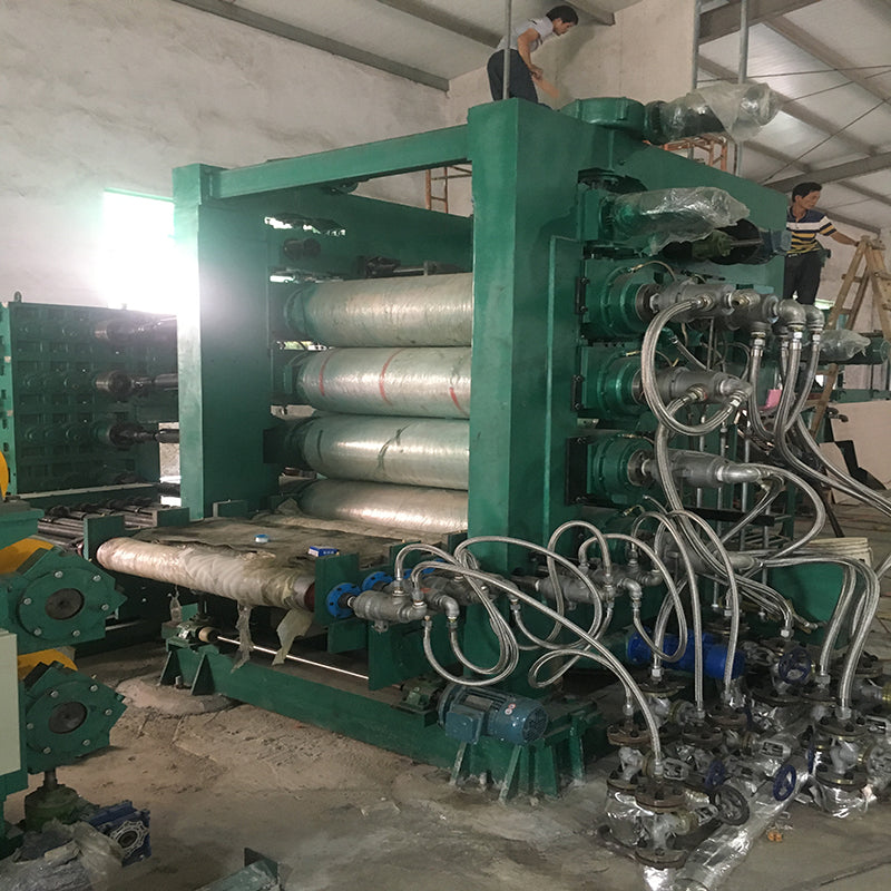 KEYING PVC film/sheet 6 Roll Calender Line  Precision hydraulic cutting machine for non-woven fabric production line,