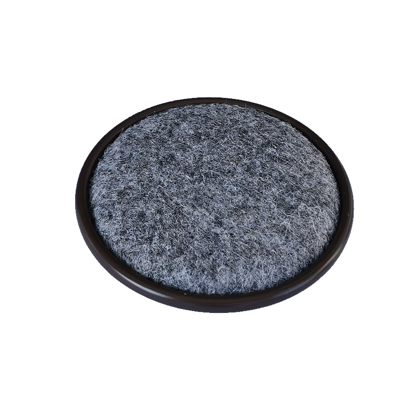 GUOXINGDA Round aluminium felt pad 2-1/4"ID  Anti slip and shock-absorbing felt pad, soundproof and buffering felt pad