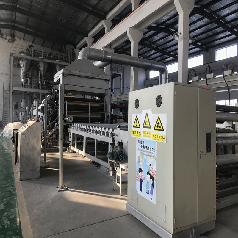 KEYING PVC film/sheet 4 Roll Calender Line  Precision hydraulic cutting machine for non-woven fabric production line,