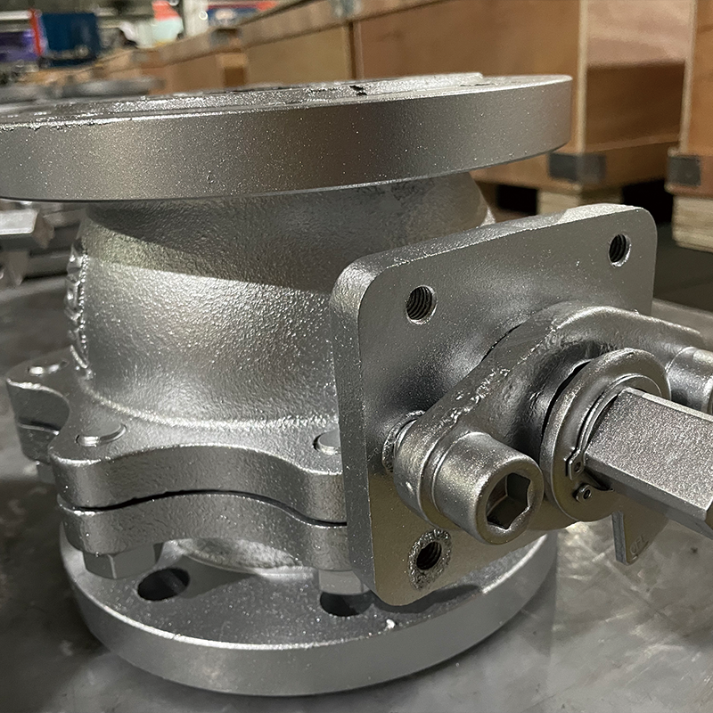 YONGYUAN Din-pn16 German Standard Cast Iron Floating Flanged Ball Valve 1/2''-12''  High temperature ball valve Corrosion-resistant flange butterfly valve