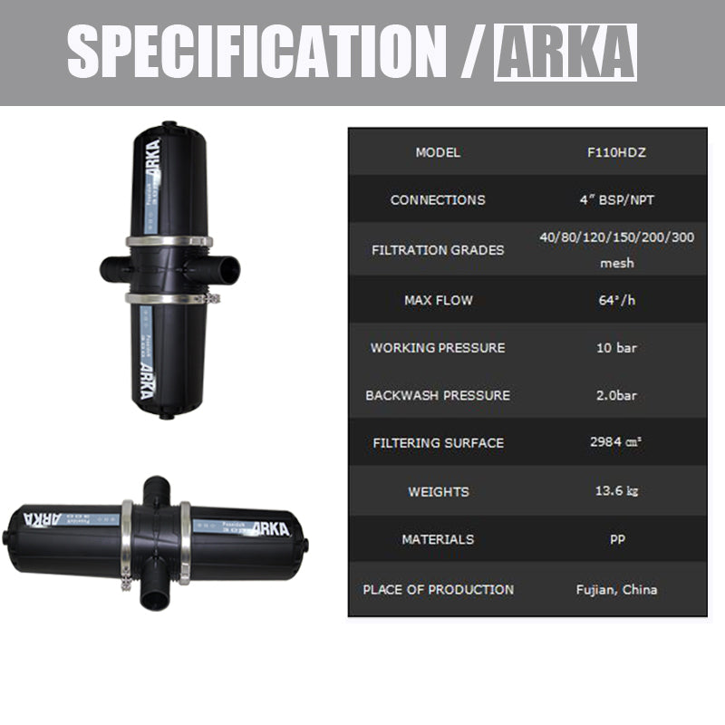 AERSAISI H Type Automatic Disc Filter