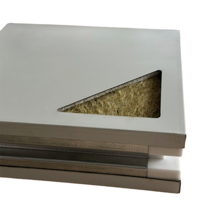 YIJING Double-layer glass magnesia color steel plate Hollow glass magnesium sandwich panel with various specifications of magnesium color steel plate