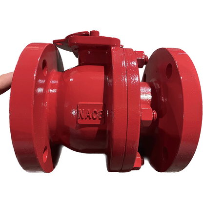 YONGYUAN Carbon Steel Floating Flanged Ball Valve 1''-8'' 150# 300# 600#  Cast steel PTFE lined ball valve Manual PTFE lined ball valve