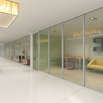 SHENGNUOKE Glass Partition Single-pane glass partition