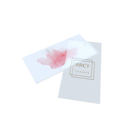 RANRAN Sulfate paper hangtag  Premium light luxury tag gift box tag